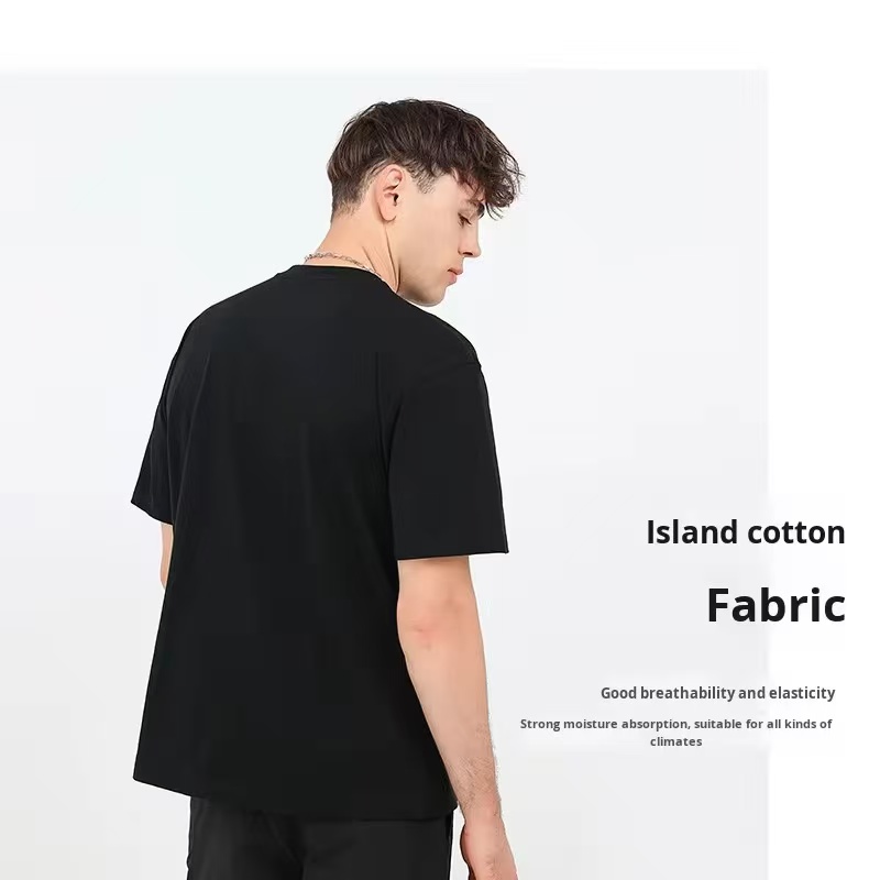 Dtg Shirt Blank - 고품질 220g 순면 아로마테라피 캐주얼 오버사이즈