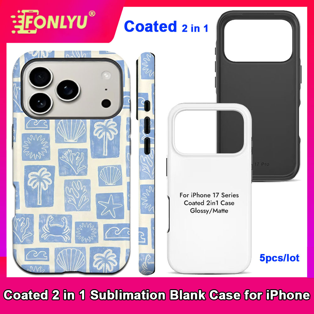 Phone Case Blank Print - FONLYU 5개 코팅된 2 in 1