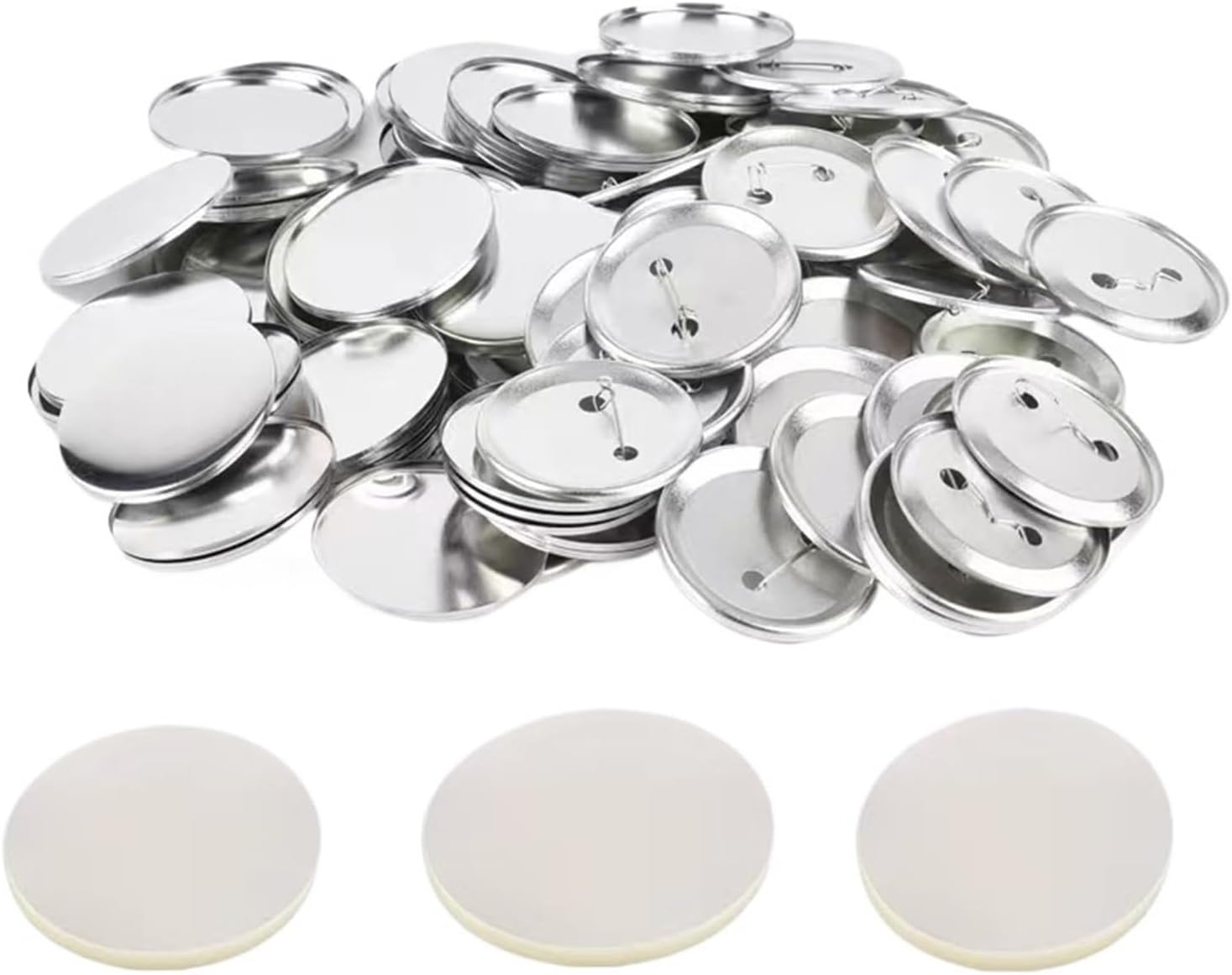 Button Badge Blank - 버튼 메이커, 버튼 메이커 500개 금속