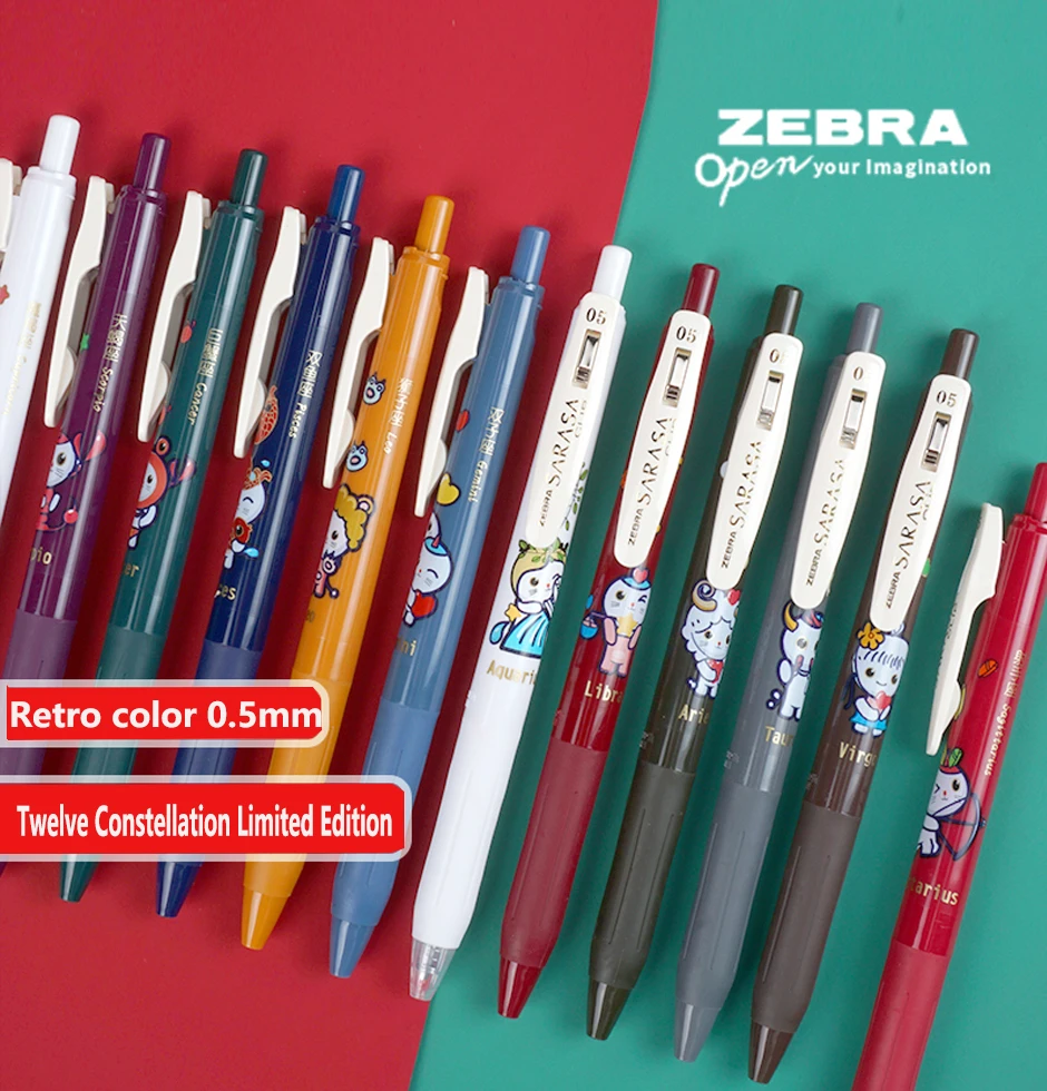 일본 얼룩말 얼룩말 JJ15 새로운 레트로 컬러 젤 펜 - Zebra Pen Sarasa 리뷰 및 가격