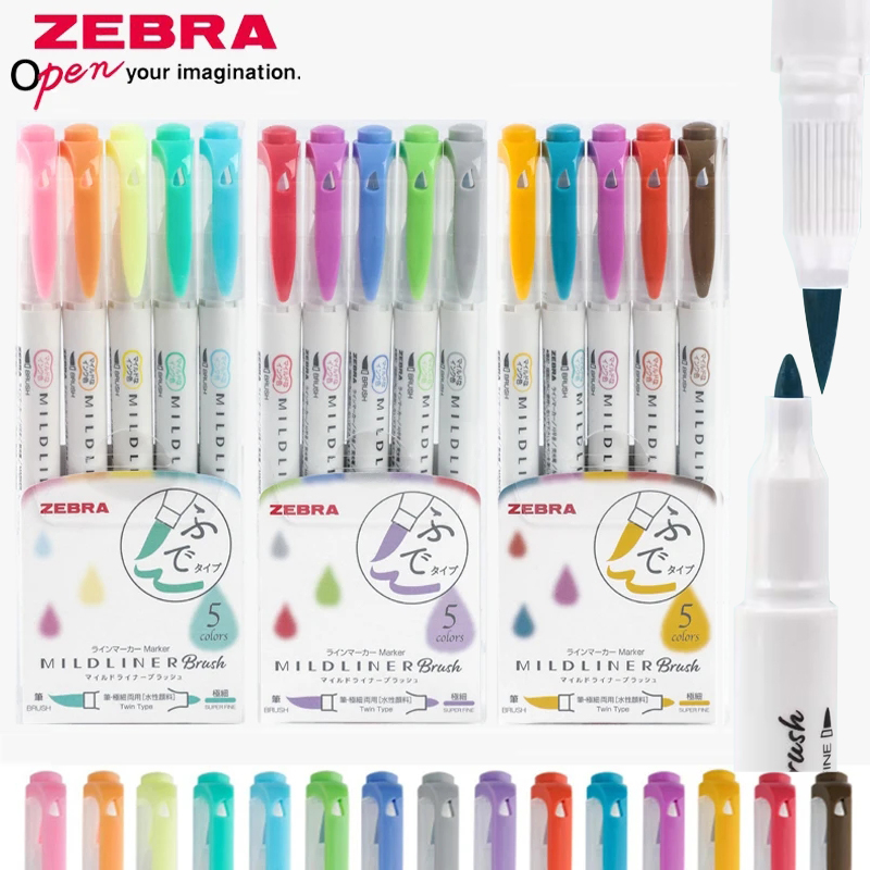 ZEBRA 밀드라이너 하이라이터 펜 세트, 일본 문구, - Zebra Pen Sarasa 리뷰 및 가격
