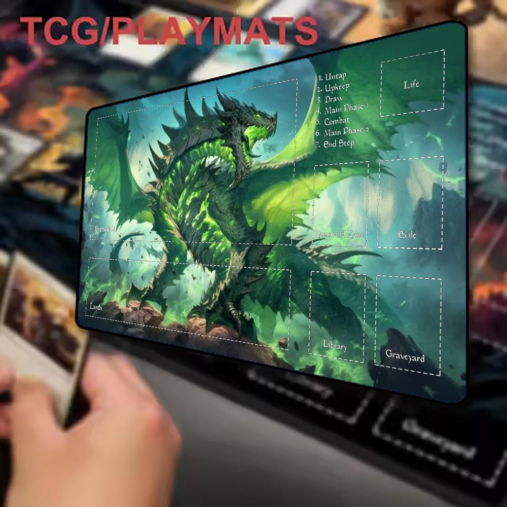 다크 퍼플 피닉스 플레이매트 TCG 카드 게임 매트 대 - Door Mat Blank 리뷰 및 가격