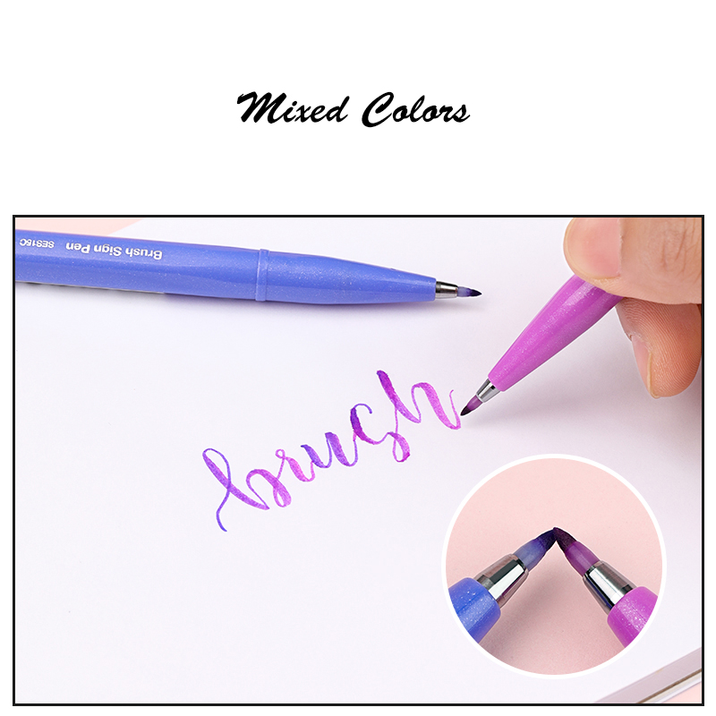 펜텔 터치 브러시 사인 펜 SES15C 파인 팁 서예  - Pentel Pen Sign Pen 리뷰 및 가격