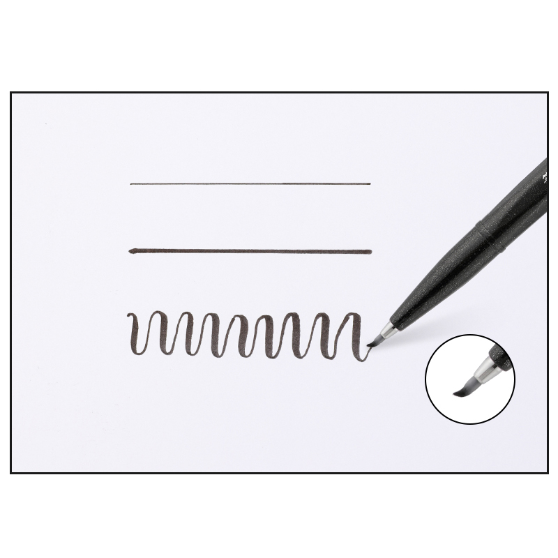 펜텔 터치 브러시 사인 펜 SES15C 파인 팁 서예  - Pentel Pen Sign Pen 리뷰 및 가격